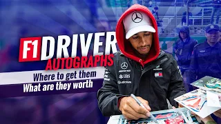 F1 Driver Autographs: Where to get them and what they're worth!