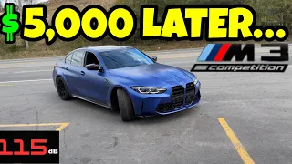 2023 BMW M3 Competition: $5,000 Exhaust Review