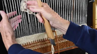 Tapestry Techniques - vertical lines Part  1