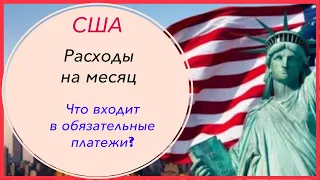 Минимум денег для жизни в США. Расходы за месяц. Семейный бюджет. Замуж за американца