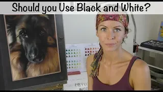 Should you use Black or White in your Painting?