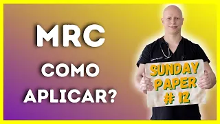 Como Aplicar o MRC (avaliação da força muscular) #12 - SUNDAY PAPER | Ivens Giacomassi