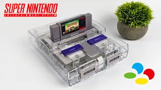 This Clear SNES Shell Is Absolutely Beautiful!
