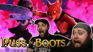 PUSS IN BOOTS: THE LAST WISH (2022) TWIN BROTHERS FIRST TIME WATCHING MOVIE REACTION!