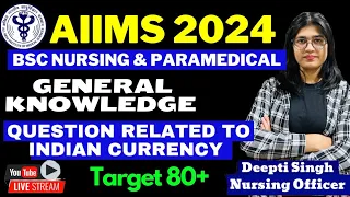 Gk - For AIIMS Bsc Nursing Entrance Exam