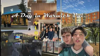 University of Warwick Vlog | A DAY IN WARWICK UNI | 英國留學生活 | 華威大學