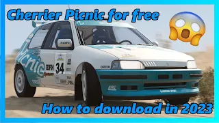 How to download Cherrier Picnic BeamNG mod for free? Here's the solution from me! (Works in 2023+)