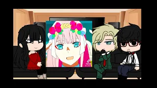 spy x family react to anya future es zero two||GC