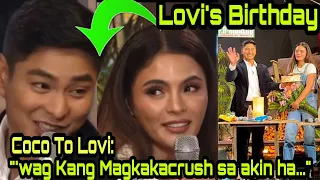 Coco Martin SINABIHAN Si Lovi Poe Sa 34th Birthday Na 'Wag Itong Ma-iinlove Sa Kanya