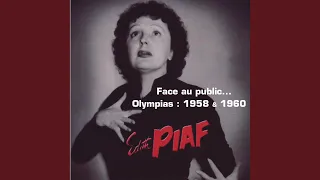 Non, je ne regrette rien - Olympia 1960