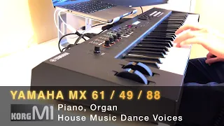 Korg M1 patch on your Yamaha MX61, custom house music M1 piano and organ