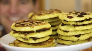 American-style Pancakes: Cranberry/Chocolate & Orange