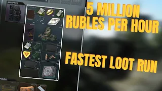 The Best Loot Run For Making Money Fast | Escape From Tarkov