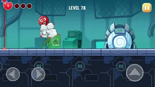 Bounce Ball Adventure Android & ios Mobile Game Red Ball Level 78-79