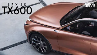 Новый Lexus TX 600. Готовься BMW X7!