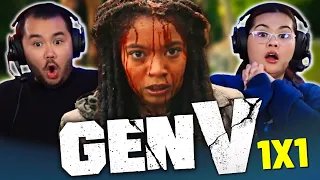 GEN V 1X1 REACTION!! The Boys Spinoff | “God U.” Episode 1 Reaction | Jaz Sinclair | Chance Perdomo