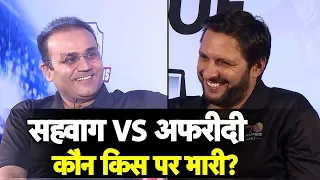 Sehwag vs Afridi : It’s India vs Pakistan of a Different Kind | Sports Tak | T10 League