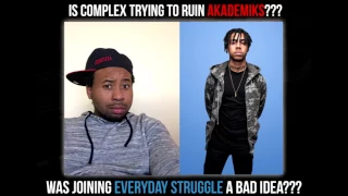 Vic Mensa CHECKS DJ Akademiks: Was joining EVERYDAY STRUGGLE a bad idea?