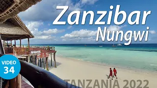 Nungwi Zanzibar  - Tropical Paradise Beach in Tanzania + Drone  Footage 2022