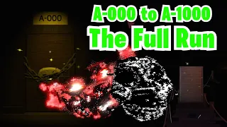 A-1000 FULL RUN Walkthrough Roblox Doors Rooms