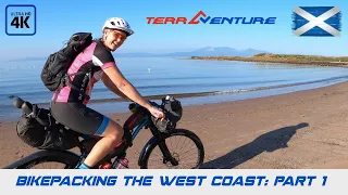 Bikepacking Scotland's West Coast  - Part 1 (Ardrossan to the Kyles of Bute) Five Ferries MTB Tour