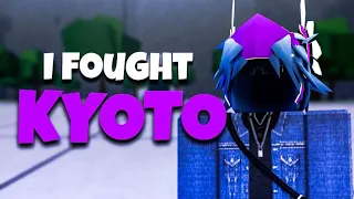 I Finally Fought KYOTO In The Strongest Battlegrounds | #thestrongestbattlegrounds