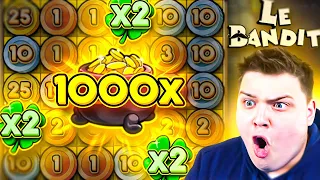 INSANE 1000X+ On NEW LE BANDIT HACKSAW SLOT!! (HUGE PROFIT)