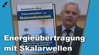 Skalarwellen verstehen - Prof. Konstantin Meyl erklärt Freie Energie