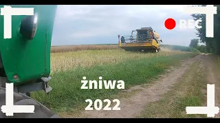 Żniwa rzepaku 2022✔☆ Pierwsze żniwa✔ - NewHolland Tc5 90 & Ursus c-4011 4x4 ✔