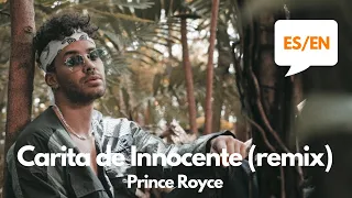 Prince Royce - Carita de Inocente (remix) (Lyrics/Letra English Spanish Translation Meaning)