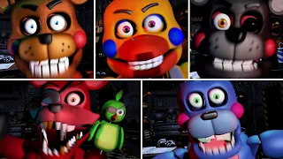UCN All Rockstar Jumpscares Re-Animated