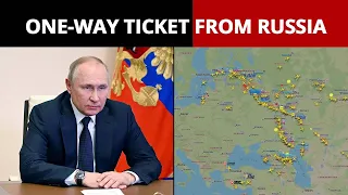 Russians Rush To Flee As President Putin Calls For Mobilization | Russia Vs Ukraine War Update