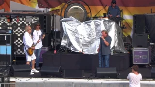 Foreigner reunion soundcheck with Lou Grahmm Jones Beach