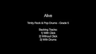 Grade 5 - Backing Tracks Drums (Trinity Rock & Pop)