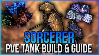 🛡️⚡ ESO - PvE Sorcerer Tank Build & Guide | Sets, Skills, CP etc. | Firesong - Update 36