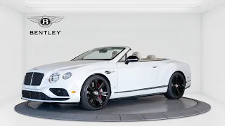 2017 Bentley Continental GTC V8 S