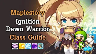 [Maplestory] Dawn Warrior Ignition Class Guide - iFallenDawn