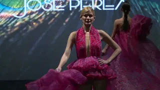 Desfile de José Perea en la Mediterránea Fashion Week Valencia 2023