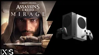 Xbox Series S | Assassin's Creed Mirage | Graphics Test/First Look