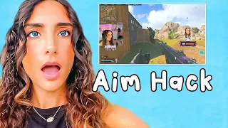 Nadia Cheated Live On Stream (Aim Lock)