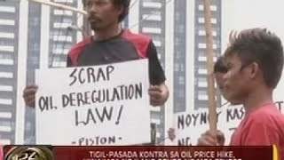 24 Oras: Tigil-pasada kontra sa oil price hike, ikinakasa ng ilang grupo ng mga tsuper