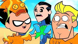 Teen Titans Go! in Italiano | Individua I Riferimenti a Aquaman! | DC Kids