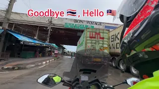 Final Episode - Xmax 300 & Cb400x ride Singapore to Thailand. Goodbye Thailand, Hello Malaysia.