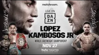 When Trash Talk Goes Wrong:George Kamposos Vs Teófimo López