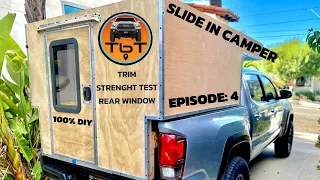 I'm Building A (Pop-Up Hard Wall) Slide In Camper- DIY Camper Build - EP:4