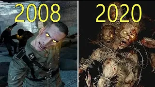 Evolution of Call of Duty Zombies 2008-2020 weeks ago