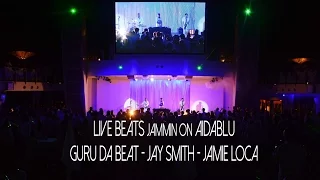 Guru Da Beat & LIVE BEATS on AIDAblu : Percussion , DJ and Saxophone