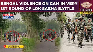 Bengal Violence In Lok Sabha Phase 1| New Norm? Watch Shocking Scenes Amid BJP Vs TMC Faceoff
