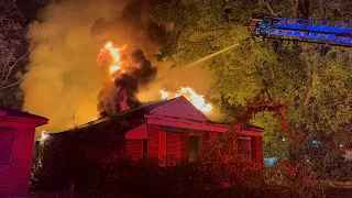 Memphis TN Battalion 6 House Fire 10/21/2023