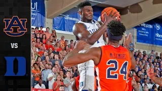 Auburn vs. Duke Basketball Highlights (2018-19)